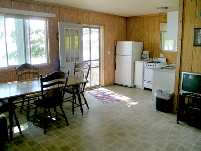 Cabin Four Kitchen/Dining Room