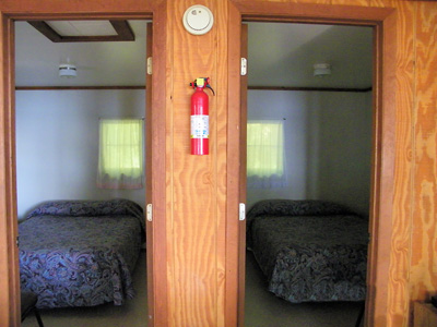 Cabin One Bedrooms