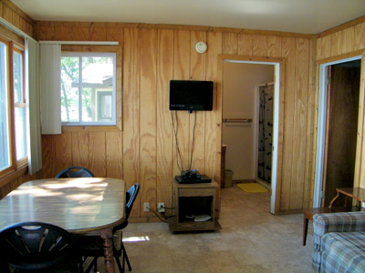 Cabin Three Living/Dining Room
